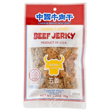 ORIGINAL FLAVORED BEEF JERKY 中國牛肉干 原味-Chinese Brand Beef Jerky